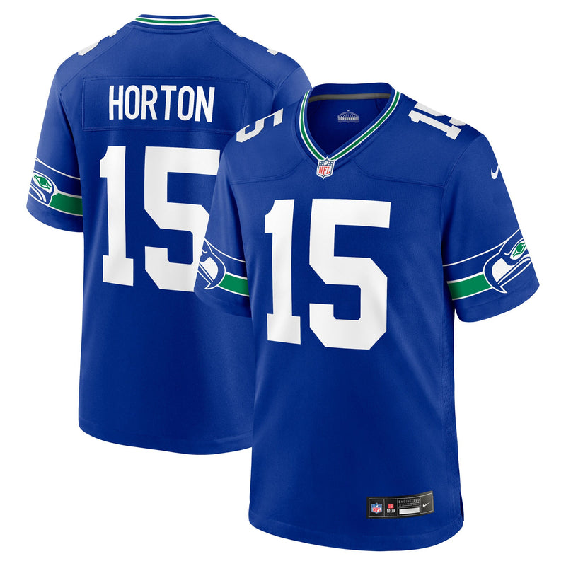 Tory Horton Seattle Seahawks Football Jersey, Royal Game Sportswear Jersey Shirt, Lightweight Breathable Athletic Jersey, Casual Gift for Men