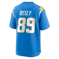 Will Dissly Los Angeles Chargers Football Jersey, Powder Sportswear Jersey Shirt, Lightweight Breathable Athletic Jersey, Casual Gift for Men