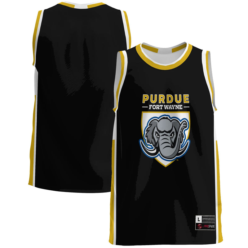 Purdue Fort Wayne Mastodons Basketball Jersey, Blue Lightweight Sportswear Jersey Shirt, Sleeveless Athletic Tank Jersey, Casual Gift for Men