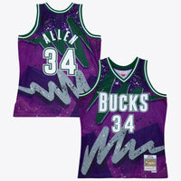 Milwaukee Bucks Basketball Jersey, Purple Swingman Sportswear Jersey Shirt, Sleeveless Athletic Tank Jersey, Casual Gift for Men