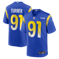 Kobie Turner Los Angeles Rams Football Jersey, Royal Game Sportswear Jersey Shirt, Lightweight Breathable Athletic Jersey, Casual Gift for Men