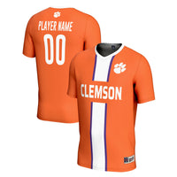 Clemson Tigers Soccer Jersey, Orange Sportswear Jersey Shirt, Lightweight Breathable Athletic Jersey, Casual Gift for Men, Style 200665411