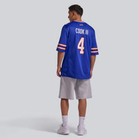 James Cook III Buffalo Bills Football Jersey, Royal Game Sportswear Jersey Shirt, Lightweight Breathable Athletic Jersey, Casual Gift for Men