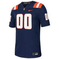 Illinois Fighting Illini Football Jersey, Sportswear Jersey Shirt, Lightweight Breathable Athletic Jersey, Casual Gift for Men, Style 200412641