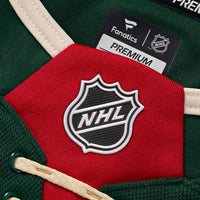 Kirill Kaprizov Minnesota Wild Hockey Jersey, Green Premium Home Sportswear Jersey Shirt, Long Sleeve Hockey Sweater Jersey, Casual Gift for Men