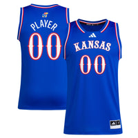 Kansas Jayhawks Basketball Jersey, Royal Sportswear Jersey Shirt, Sleeveless Athletic Tank Jersey, Casual Gift for Men, Style 202398929