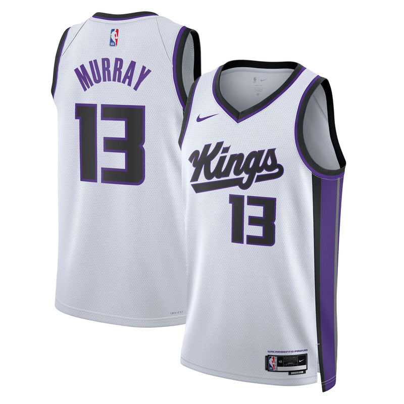 Keegan Murray Sacramento Kings Basketball Jersey, White Swingman Sportswear Jersey Shirt, Sleeveless Athletic Tank Jersey, Casual Gift for Men