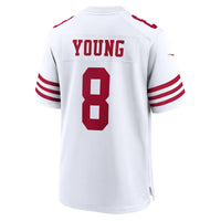 Steve Young San Francisco 49ers Football Jersey, White Game Sportswear Jersey Shirt, Lightweight Breathable Athletic Jersey, Casual Gift for Men