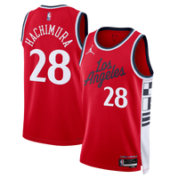 Rui Hachimura LA Clippers Basketball Jersey, Red Swingman Sportswear Jersey Shirt, Sleeveless Athletic Tank Jersey, Casual Gift for Men