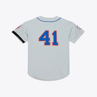 Tom Seaver New York Mets Baseball Jersey, Gray Authentic Sportswear Jersey Shirt, Lightweight Breathable Athletic Jersey, Casual Gift for Men
