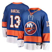 Mathew Barzal New York Islanders Hockey Jersey, Sportswear Jersey Shirt, Long Sleeve Hockey Sweater Jersey, Casual Gift for Men, Style 3056872