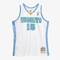 Denver Nuggets Basketball Jersey, White Authentic Swingman Sportswear Jersey Shirt, Sleeveless Athletic Tank Jersey, Casual Gift for Men
