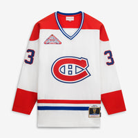 Patrick Roy Montreal Canadiens Hockey Jersey, White Sportswear Jersey Shirt, Long Sleeve Hockey Sweater Jersey, Casual Gift for Men