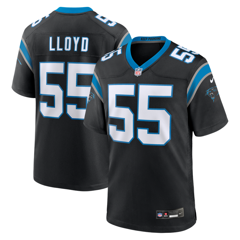 Devin Lloyd Carolina Panthers Football Jersey, Black Game Sportswear Jersey Shirt, Lightweight Breathable Athletic Jersey, Casual Gift for Men