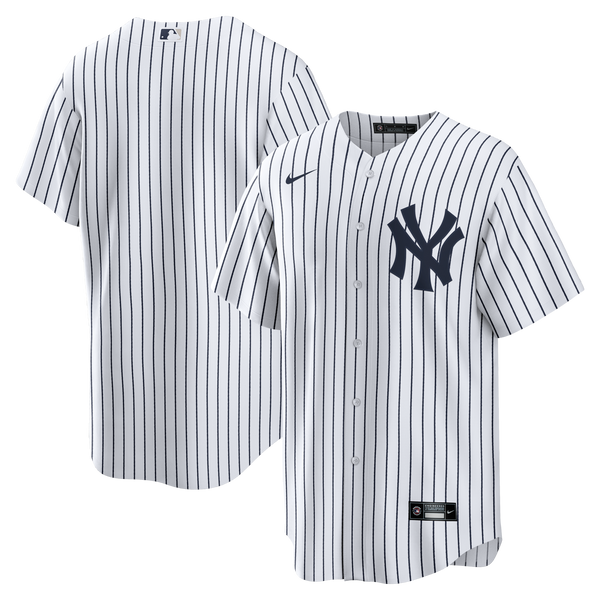 New York Yankees White Home Big & Tall Replica Jersey