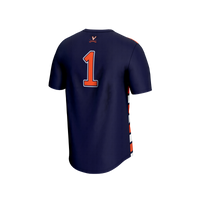Virginia Cavaliers Soccer Jersey, Navy Sportswear Jersey Shirt, Lightweight Breathable Athletic Jersey, Casual Gift for Men, Style 203152691