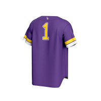 LSU Tigers Baseball Jersey, Purple Fashion Sportswear Jersey Shirt, Lightweight Breathable Athletic Jersey, Casual Gift for Men, Style 202415306