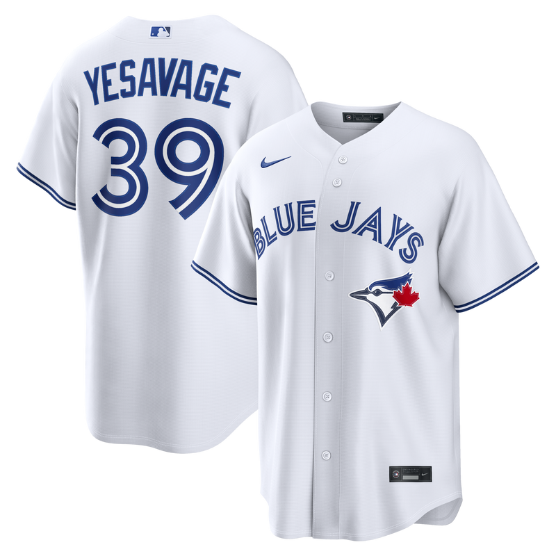 Trey Yesavage Toronto Blue Jays Baseball Jersey, White Sportswear Jersey Shirt, Lightweight Breathable Athletic Jersey, Casual Gift for Men