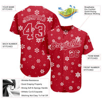 Custom Baseball Jersey, Red White Sportswear Jersey Shirt, Athletic Button Down Moisture Wicking Jersey, Casual Gift for Men, Style Red0307